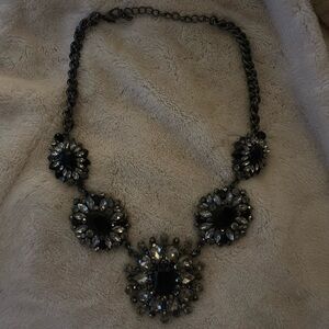Tasha Smoke Gem Necklace